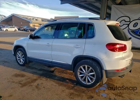 2017 Volkswagen Tiguan Wolfsburg from USA, damaged, VIN WVGRV7AX1HW506633